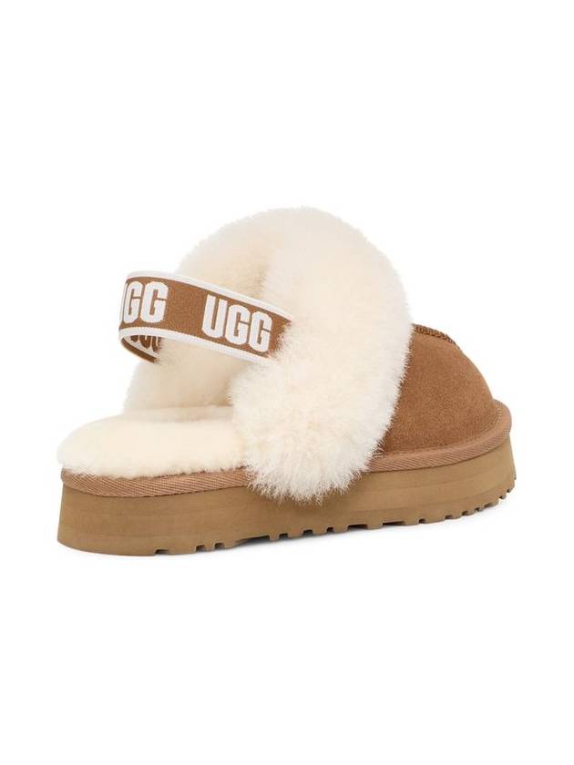 Kids Funkette Banding Platform Sandal Slippers Chestnut - UGG - BALAAN 4