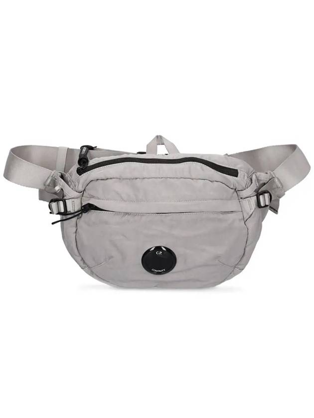 Lens Detail Nylon B Cross Bag Grey - CP COMPANY - BALAAN 3