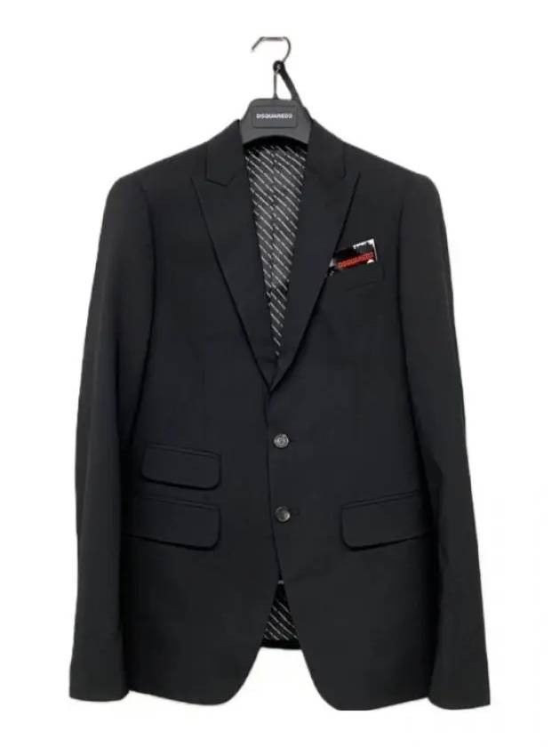 Two-Piece Tailored Suit Suit Black - DSQUARED2 - BALAAN 3