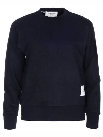 Center Back RWB Stripe Classic Loopback Crewneck Sweatshirt Navy - THOM BROWNE - BALAAN 2