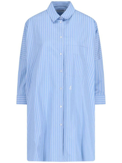 Shirt J05DL0107 J45173 471 BLUE SKY - JIL SANDER - BALAAN 2