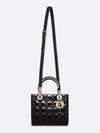 Lady Patent Cannage Medium Calfskin Tote Bag Black - DIOR - BALAAN 5