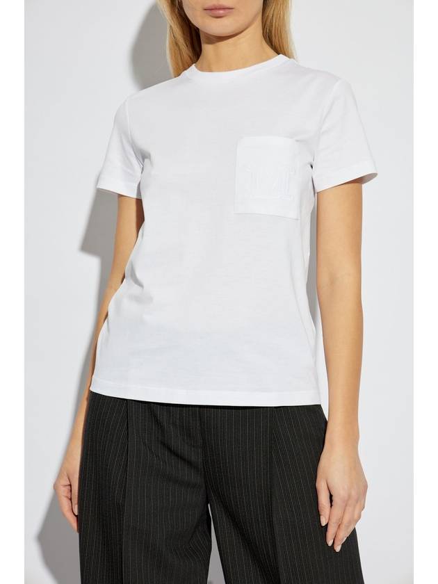 Max Mara T-shirt Papaia, Women's, White - MAX MARA - BALAAN 3