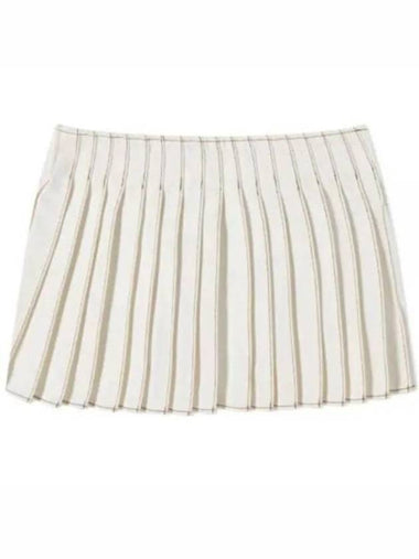 Midi Skirt FSK010 CO0033 168 White - AMI - BALAAN 1