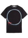 Eclipse Logo Short Sleeve T-Shirt Black - STONE ISLAND - BALAAN 1