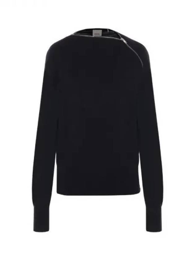 Side zipper boat neck knit - ISABEL MARANT - BALAAN 1