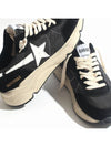 Men's Running Sole Low Top Sneakers Black - GOLDEN GOOSE - BALAAN 5