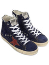 GMF00113 F004748 50787 Men s High Top Sneakers - GOLDEN GOOSE - BALAAN 3