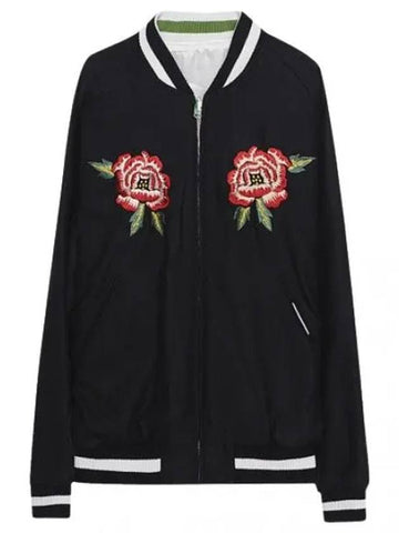 Embroidered Reversible Bomber Jacket Men s Jumper - KENZO - BALAAN 1