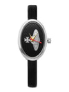 ORB Logo Leather Watch Black - VIVIENNE WESTWOOD - BALAAN 2