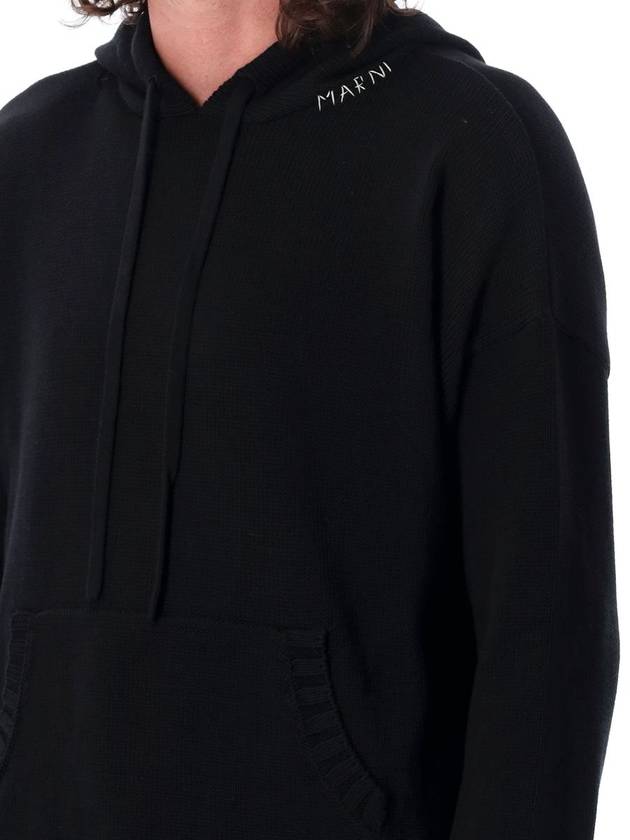 Marni Hooded Broken Knit - MARNI - BALAAN 3