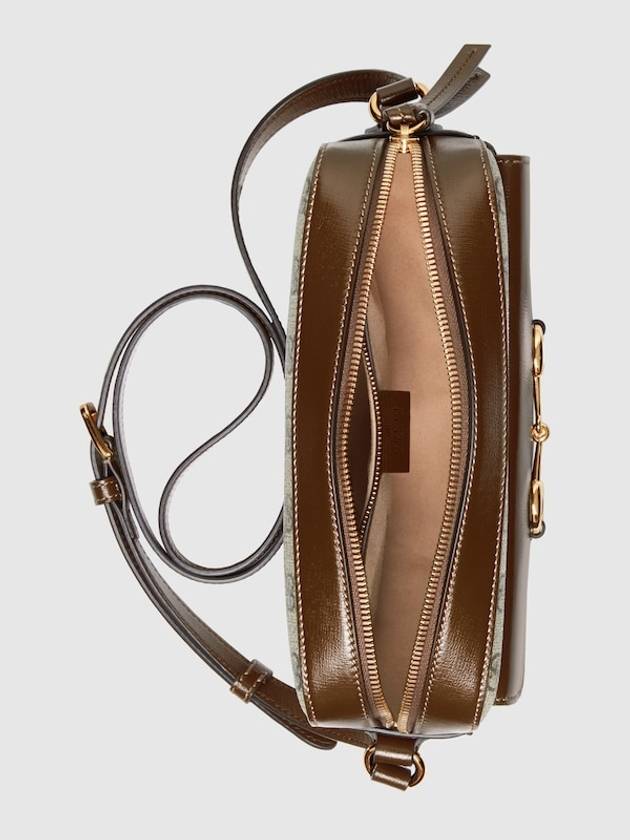 Horsebit 1955 Small Cross Bag Beige Brown - GUCCI - BALAAN 5