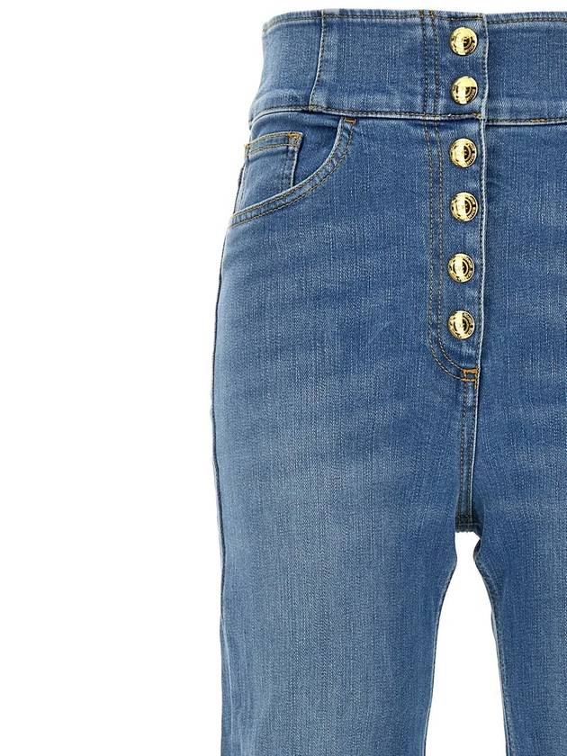 Elisabetta Franchi Button Jeans - ELISABETTA FRANCHI - BALAAN 3