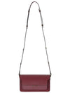 Trunk East West Shoulder Bag Wine - MARNI - BALAAN 4