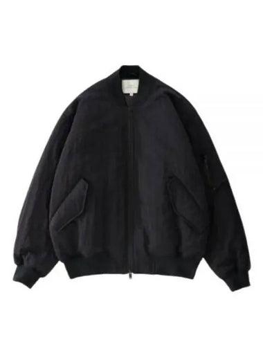 24 LEROY BOMBER JACKET BLACK 1107 - STUDIO NICHOLSON - BALAAN 1