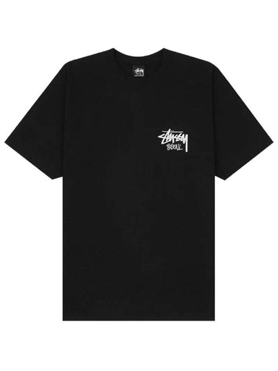 stark seoul t shirt black women - STUSSY - BALAAN 2