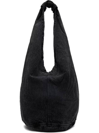 Chain Twill Drip Shoulder Bag Black - OUR LEGACY - BALAAN 1