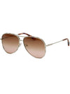 Eyewear Gradient Pilot Sunglasses Brown - SALVATORE FERRAGAMO - BALAAN 8