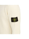 Crewneck Full Rib Wool Knit Top White - STONE ISLAND - BALAAN 9