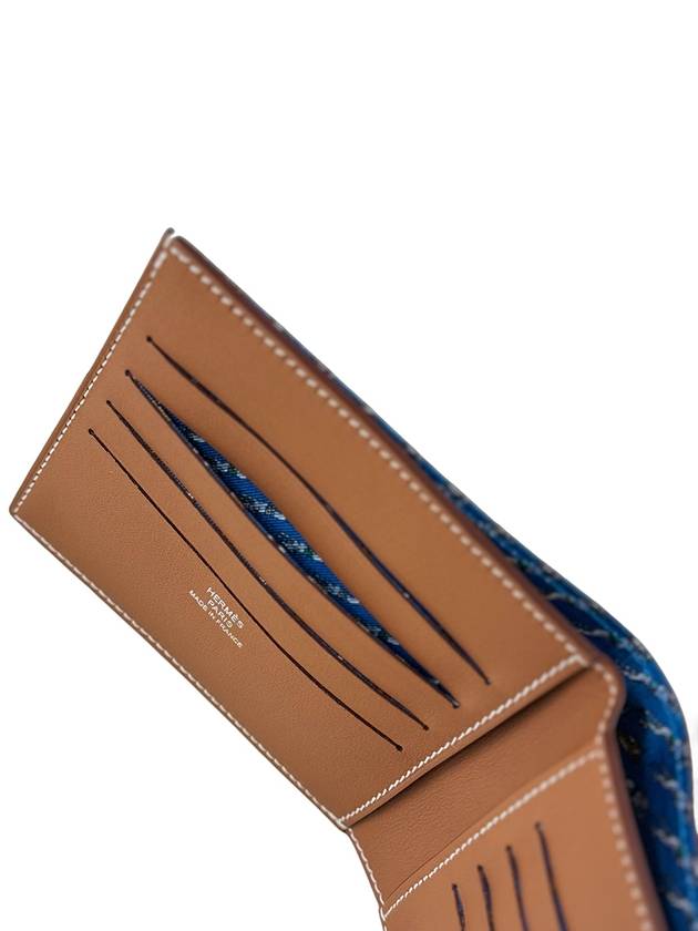 Citizen Twill Compact Card Wallet Brown - HERMES - BALAAN 6