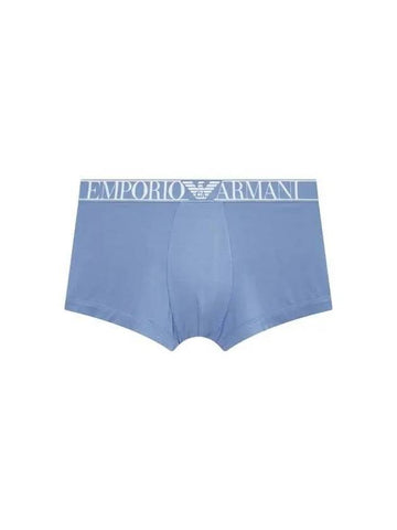 UNDERWEAR Men s Big Logo Banding Rayon Drawn Blue 270071 - EMPORIO ARMANI - BALAAN 1