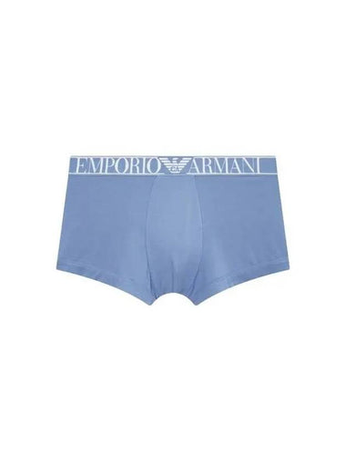 UNDERWEAR Men s Big Logo Banding Rayon Drawn Blue 270071 - EMPORIO ARMANI - BALAAN 1