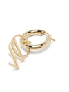 OW Drop Earrings Gold - OFF WHITE - BALAAN 4