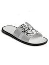 Men's Izmir Graffiti Sandals White - HERMES - BALAAN 1