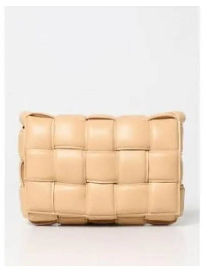 Gold Padded Cassette Cross Bag Almond - BOTTEGA VENETA - BALAAN 2