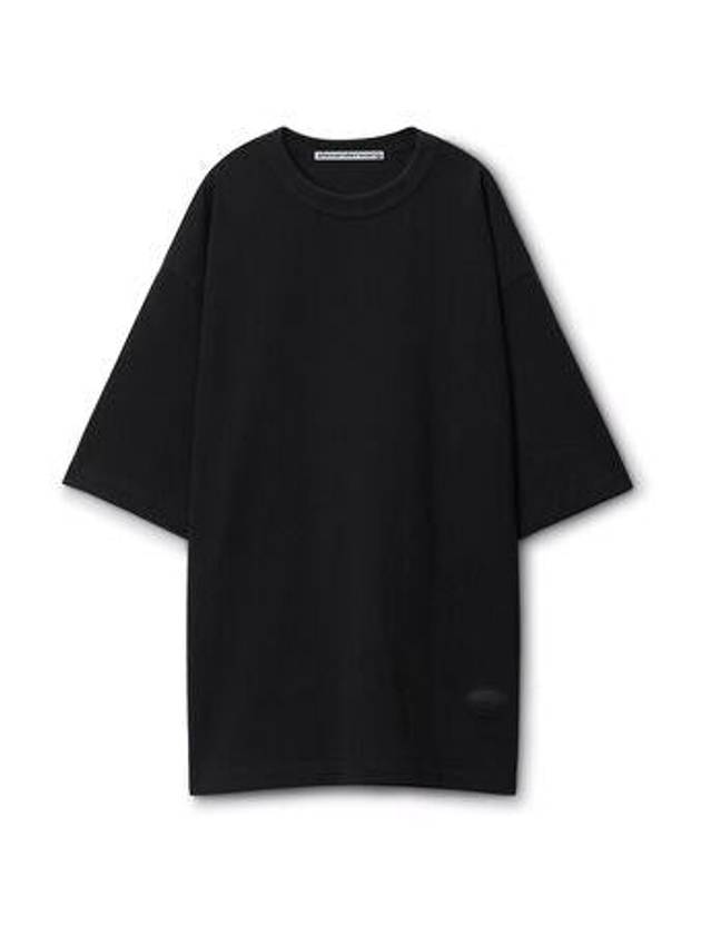 Alexander Wang Oversized Unisex T-Shirt W/ Dome Logo Patch Clothing - ALEXANDER WANG - BALAAN 1