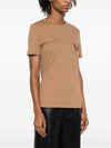 Madera Short Sleeve T-Shirt Brown - S MAX MARA - BALAAN 5