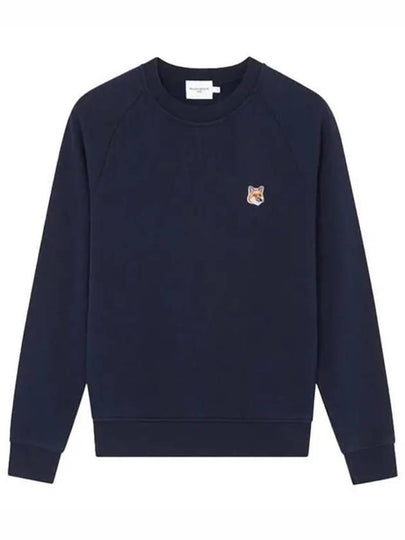 Fox Head Patch Classic Sweatshirt Navy - MAISON KITSUNE - BALAAN 2