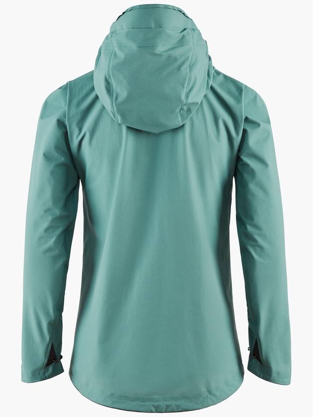 Women's Ashinya Waterproof Zip-Up Hoodie Brush Green - KLATTERMUSEN - BALAAN 3