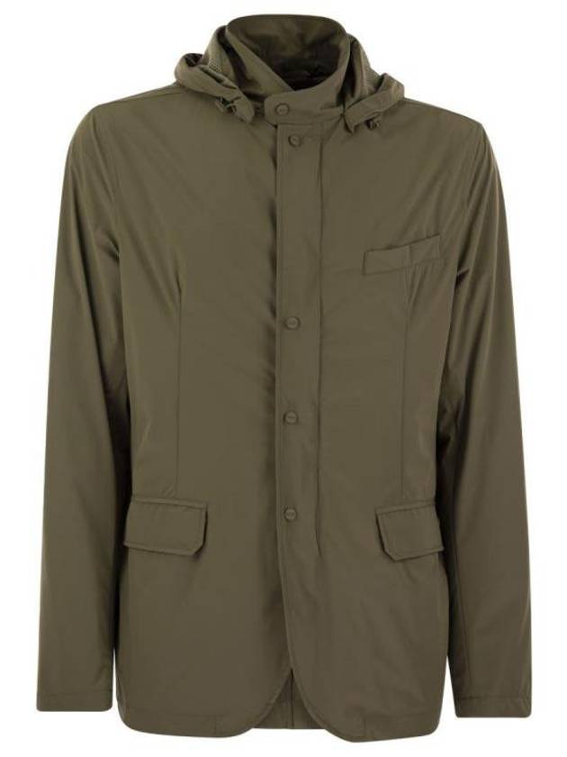 Jacket GA000159U 12582 7730 MILITARY GREEN - HERNO - BALAAN 1