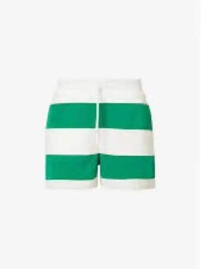 Women's Cotton Terry Rugby Shorts Green - POLO RALPH LAUREN - BALAAN 2