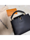 Capucines MM Taurillon Cross Bag Black - LOUIS VUITTON - BALAAN 6