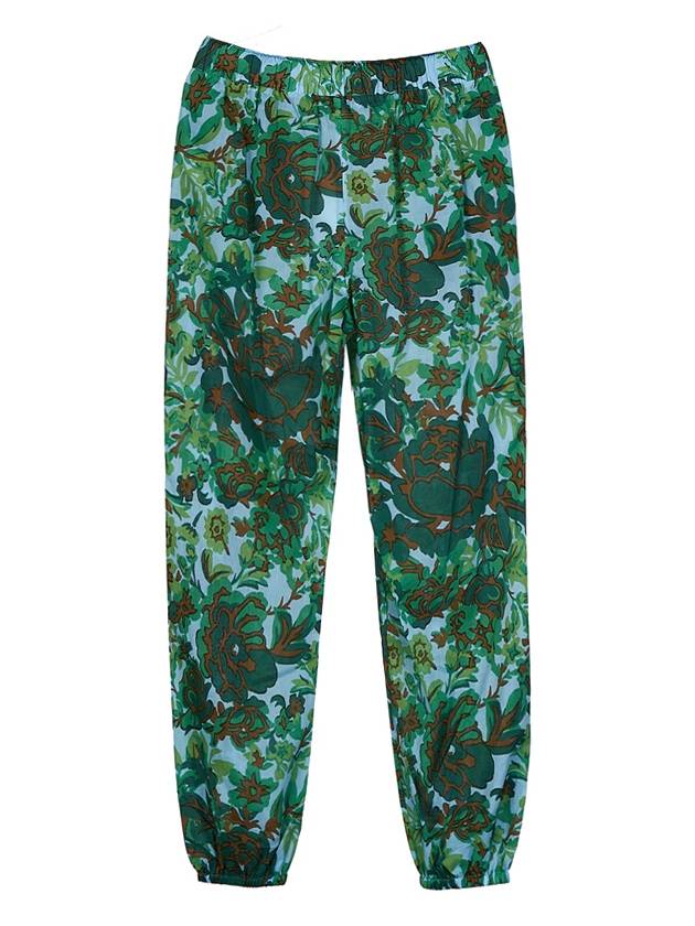 Printed Beach Track Pants Green - TORY BURCH - BALAAN 3