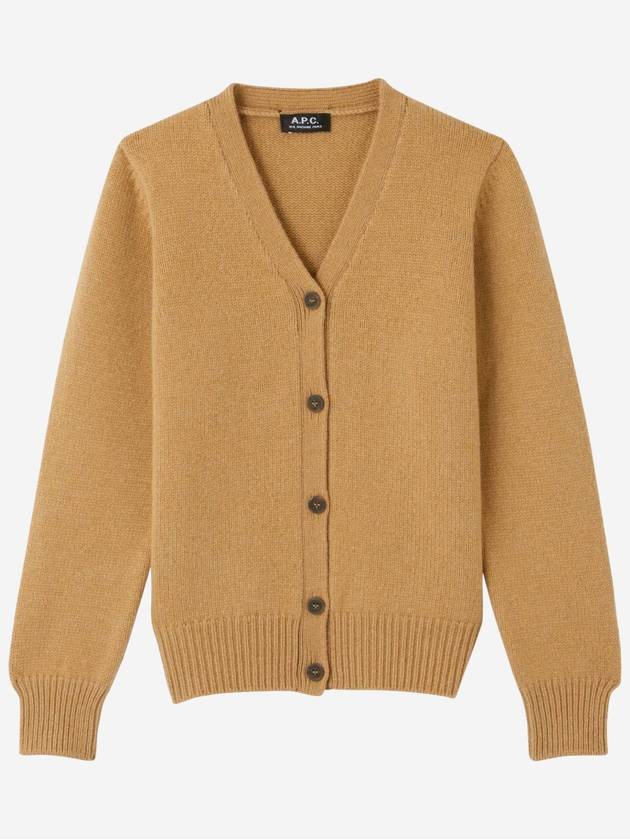 Soft Lambskin Ama Cardigan Beige - A.P.C. - BALAAN 2