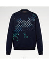 1AFVBE Embroidered Cotton Sweatshirt - LOUIS VUITTON - BALAAN 5