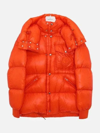 Lamentin patch logo hooded padded men s jacket 1A00161 539WF 326 271811 1039629 - MONCLER - BALAAN 1