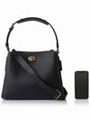 Willow Shoulder Bag Black - COACH - BALAAN 7