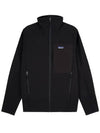 R2 TechFace Zip-Up Jacket Black - PATAGONIA - BALAAN 2