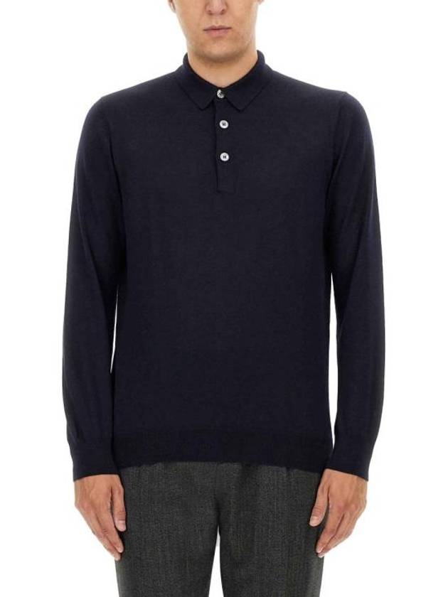 Polo T Shirt IVLPML38IV63040850 Blue - RVR LARDINI - BALAAN 1