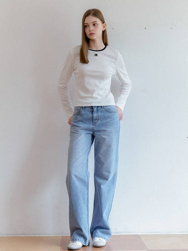 ANC NEW STRAIGHT DENIM PANTS_LIGHT BLUE - ANOETIC - BALAAN 1