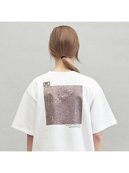 RE square campaign half tee granite - REPLAYCONTAINER - BALAAN 2