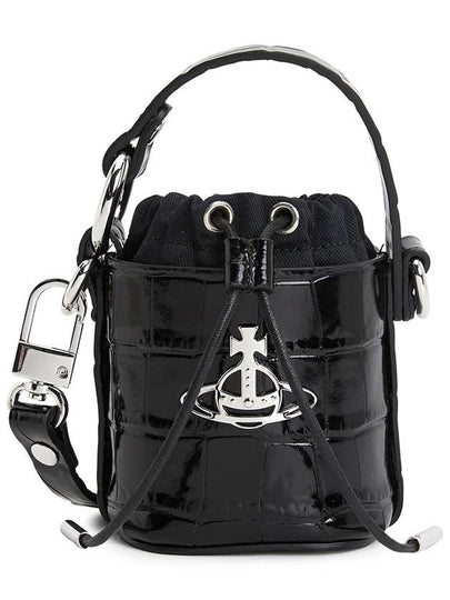 Logo Bucket Bag Black - VIVIENNE WESTWOOD - BALAAN 2