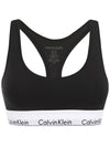 Modern Cotton Bra Black - CALVIN KLEIN - BALAAN 1