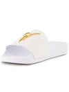 Zanotti Gold Logo Women’s Slippers - GIUSEPPE ZANOTTI - BALAAN 3