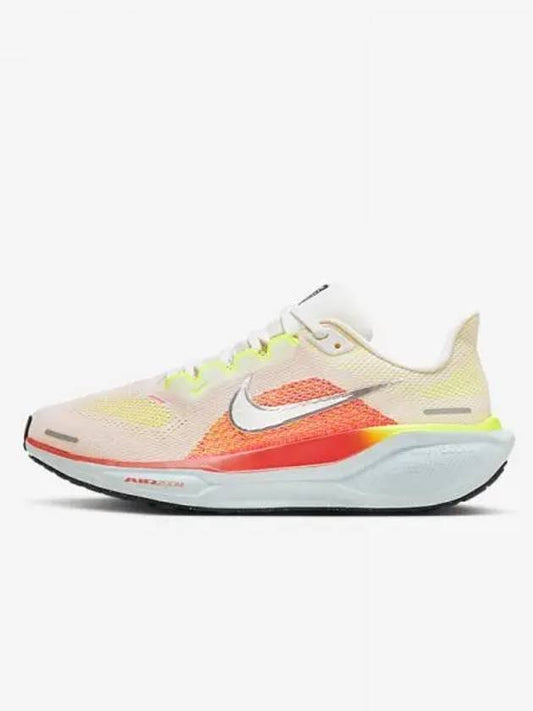 Pegasus 41 Women s Road Running Shoes Summit White Bright Crimson Glacier Blue Chrome FD2723 100 700483 - NIKE - BALAAN 1