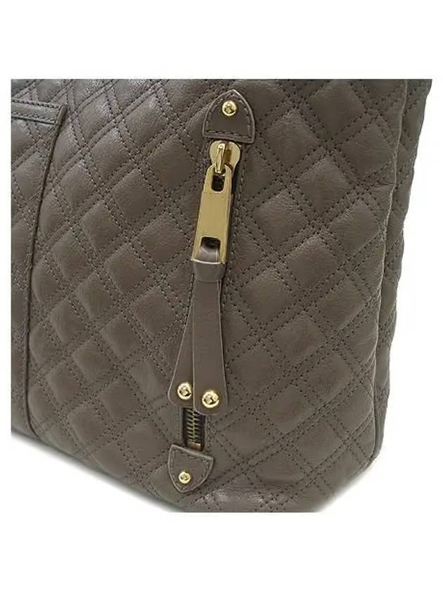 Beige quilted belt decorated tote bag - MARC JACOBS - BALAAN 5